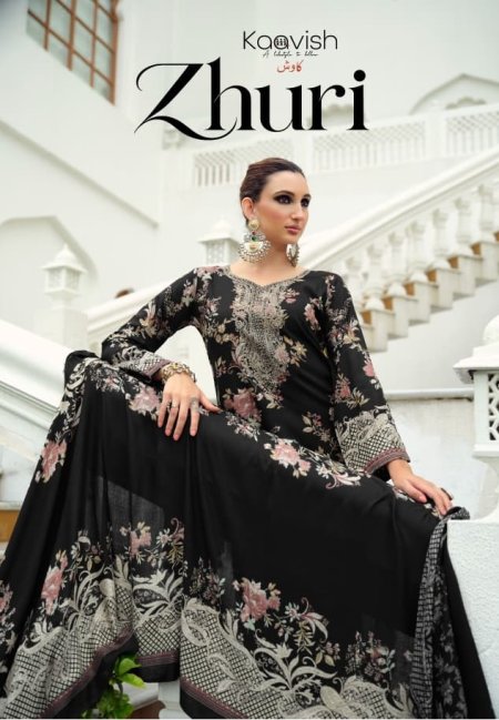 Zhuri By Kaavish Viscose Pashmina Dress Materials 